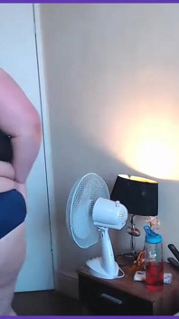 SSBBW thong and panty fashion show