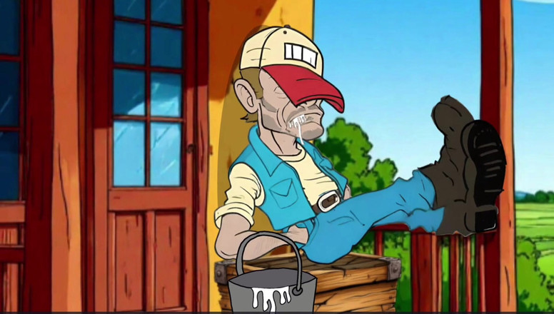 Octopussy Lovers Club: Rednecks fru. Tecknad serie. Animation
