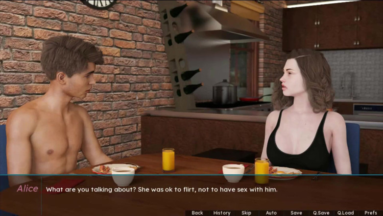Visual Novels: 여름 향기 5부(의붓여동생 루트)