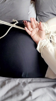 Hog Tied in a Ultra Tight Pencil Skirt