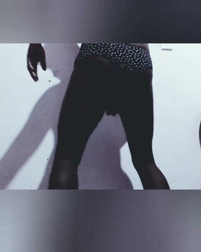 Janua294 Trans: Spa Stepsister's Black Panty