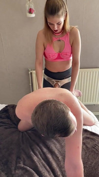 I Introduce a Friend to the Strap-on and We Fuck Him Until He Cums - French Pegging
