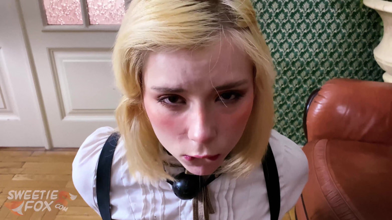 Sweetie Fox: 딥쓰롯과 하드코어 보지 섹스 - 사정 POV