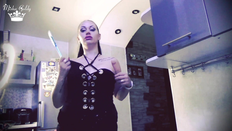 Goddess Misha Goldy: Наказываю за то, что она такая жалкая