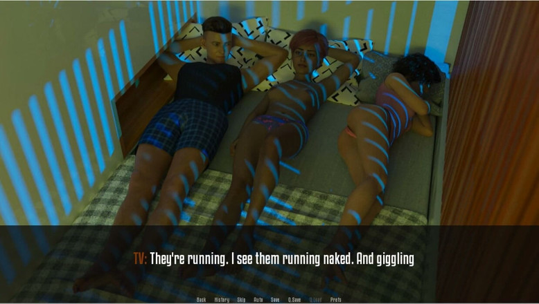 XXX Games Bunk: Anita's Internship - Gameplay - Roleplay - Stepmom Blowjob Near Petite Teen Masturbating