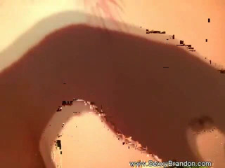 Sexxy Brandon: คู่สมัครเล่นพาไปเย็ดกันในสวนหลังบ้าน