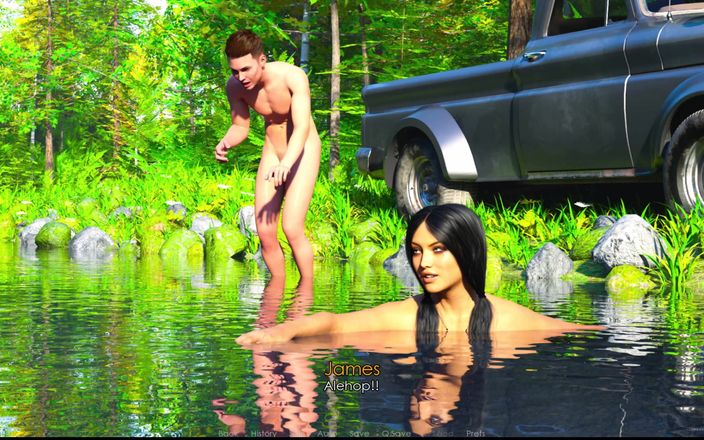 Johannes Gaming: Anna hard examen 1 Anna wilde James neuken in de vijver