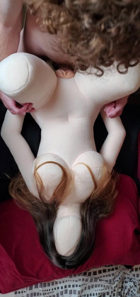 Fucking My Sex Doll on the Bed