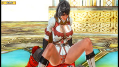 Soiyu Hentai: Hentai 3D - Svatý rytíř a kněžka šukají