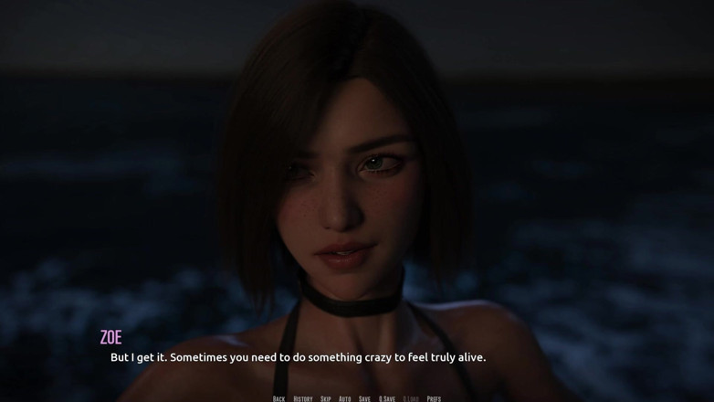 3D Cartoon Porn: Dominos Beach 13: la sega di Zoe, divertimento con e ditalino...