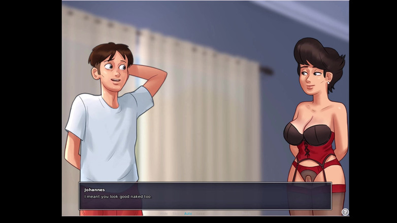 Johannes Gaming: Saga latem - scena seksu Heleny