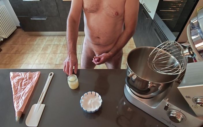 Cicci77 cum for you: Masturbated Pedro to Collect the Last Grams of Sperm to...