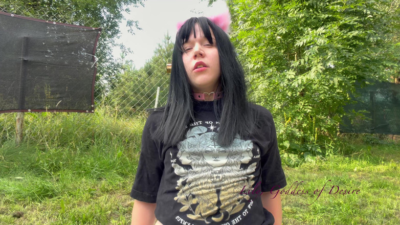 Lily, Goddess of Desire: Goth Rides Your Cock with Ahegao Face