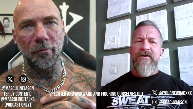 Raw and Uncensored with Masculine Jason: Confissões de estrelas pornô - coach vanson episódio 204