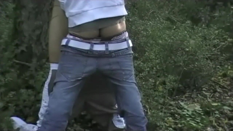 Jess Royan XXX: Fucked in exhib wood by Brice Farmer