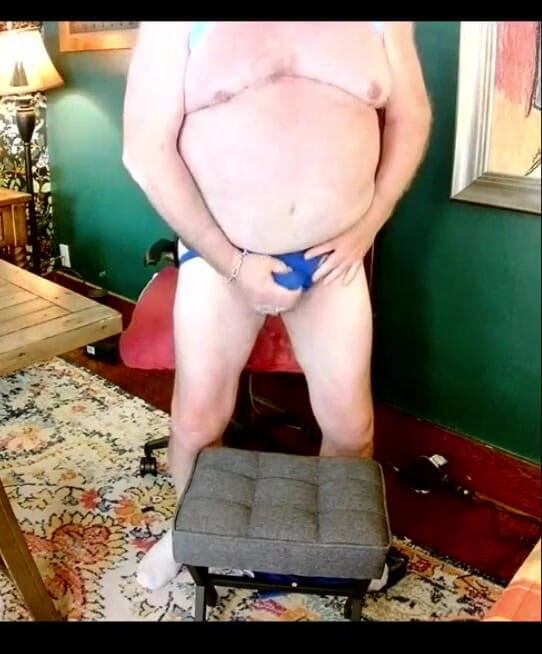 beardaddychub: Webcam Jerk for Fan!