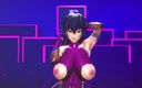 Mmd anime girls: Mmd R-18 fete anime clip sexy cu dans 82