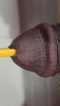 Small Penis Hole Plastic Rod Inside