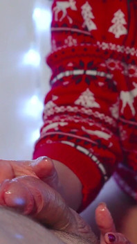 Natale gooning e controllo dell'orgasmo