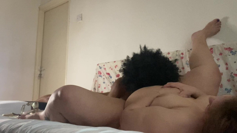 Daddykane: Norweska macocha pani Zina Gabon. BBC wąchać jej cipkę Następnie...