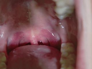 Victoria Lotus: 짭짤한 치실 Uvula와 입 투어 껌 스트레칭 감각