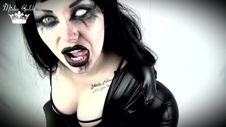 Goddess Misha Goldy: Succubus fez você fazer isso! INSTRUÇÃO DE PUNHETA