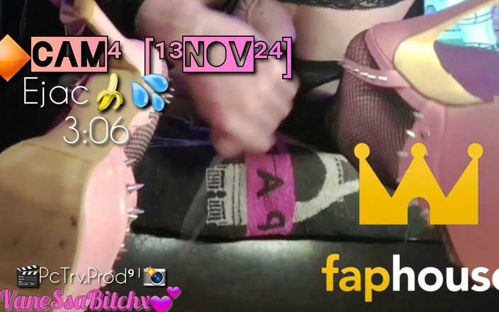 VaneSsa BiTCHx: Cam4 [13nov24] Talons Roses Lb Ejac