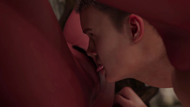 3D Cartoon Porn: Lust Academy 83: prensa de tetas de Succubus Audrey para provocar...