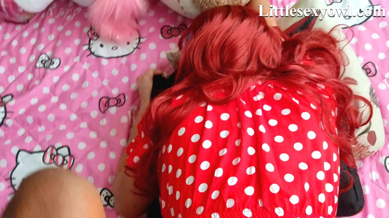 Littlesexyowl: My stepfather sticks his cock in me after I make...