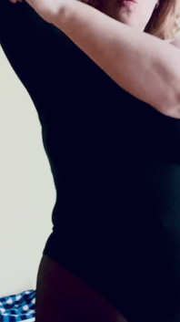 Putting on Bodysuit