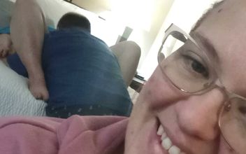 Cuckquean POV – Real Cuckquean Wife Films Her Husband Making Another Girl Cum Hard From Her Seat in the Hotel Cuck Chair