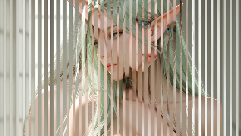 LustRender: Lustrender Pokaz slajdów: Piękna naga głowa elfów Skręć w prawo...