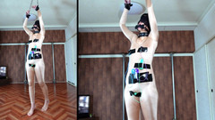 ushirosugatanomiki: 3 poin kesalahan tanpa celana dalam, tanpa bra, celana ketat...