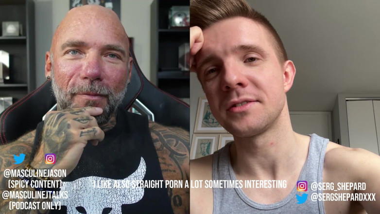 Raw and Uncensored with Masculine Jason: Porn Star Confessions - Serg Shepard (ตอนที่ 154)