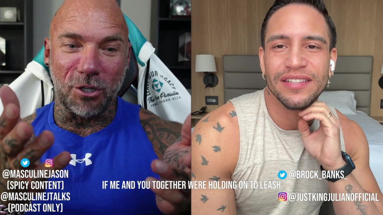 Raw and Uncensored with Masculine Jason: Porn Star Confessions - Brock Banks / King Julian (episódio 127)