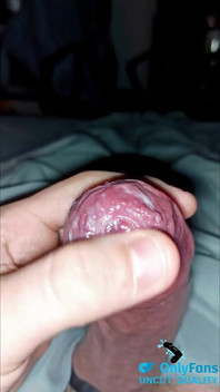 Cum Play with Phimosis Tight Foreskin