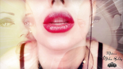 Goddess Misha Goldy: Moje rty proniknou přímo do vaší mysli a vezmou si...