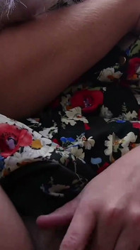 Chunky Hairy Cute Girl Close-up Pussy