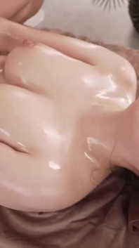 Tsukimi - Big-breasted Beauty Gets Sex and Nuru Nuru Oil Massage