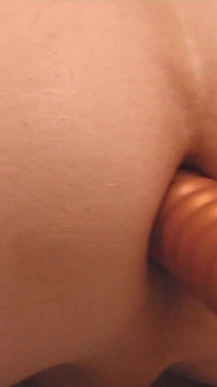 Selbstgedrehtes Analdildotraining