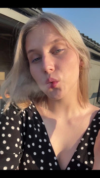 Cutie Smoking