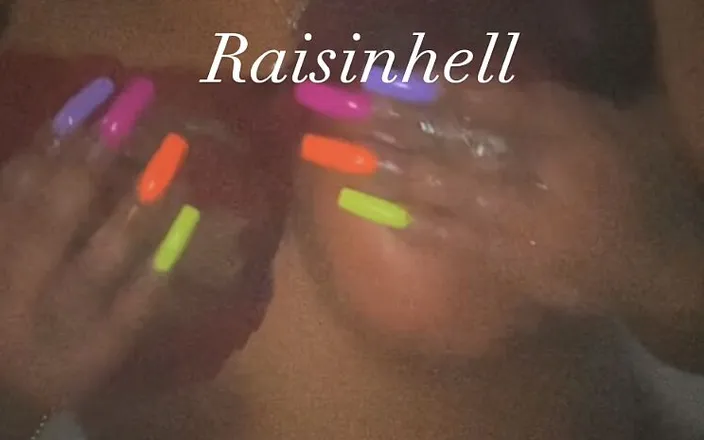 Raisinhell3: Big tits in the shower