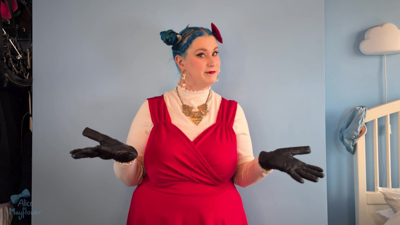 Alice_Mayflower_Scottish: Vampire glove joi &amp; dikurung untuk locktober - solo girl