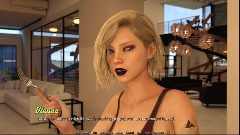Wickedgammes studio: A Very Horny Teacher with Even Hornier Female Students (part 10)