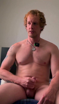 Gay Gooner Christian Hunter Cums a Second Time and Makes His Thick Cut Cock Creamy Af