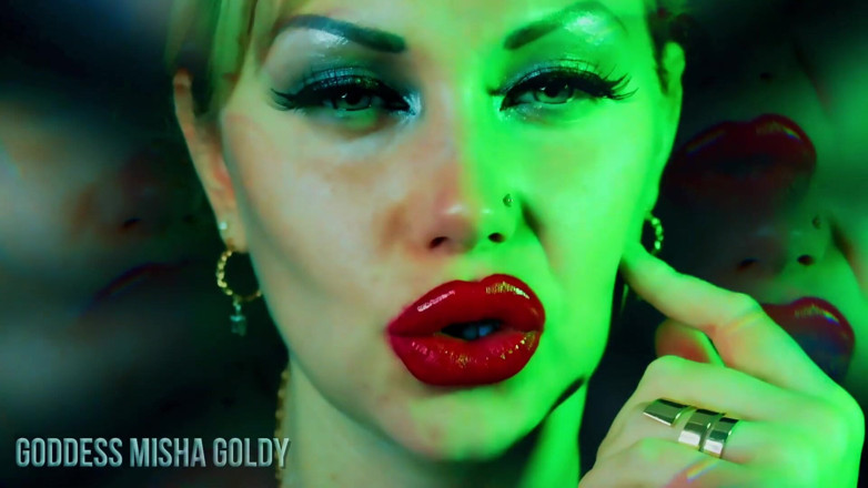 Goddess Misha Goldy: Mesmerizing wallet draining! My lips own you and your wallet!