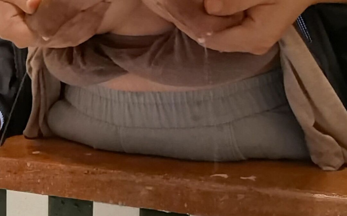 AsianCreamyWife: Breast Milk Squirting All Over