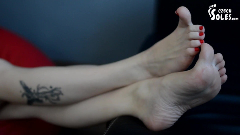 Czech Soles - foot fetish content: Mystery's foot puppet