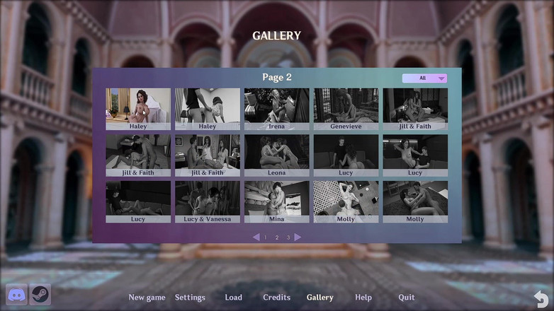 LewdArcade: Lust Academy säsong 3 Galleri [del 05] Porrspel [18+] Berättelsedrivet 3D visuellt romanspel