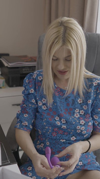 Blonde MILF Greedily Tests Every Toy on Herself